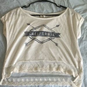 Hollister California Crop top shirt, Juniors